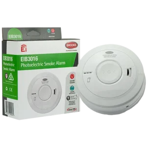 Photoelectric 230-volt Smoke Alarm with 10-year lithium battery back-up