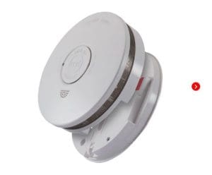 RED Professional R240P 240V Smoke Alarm with 9V Backup